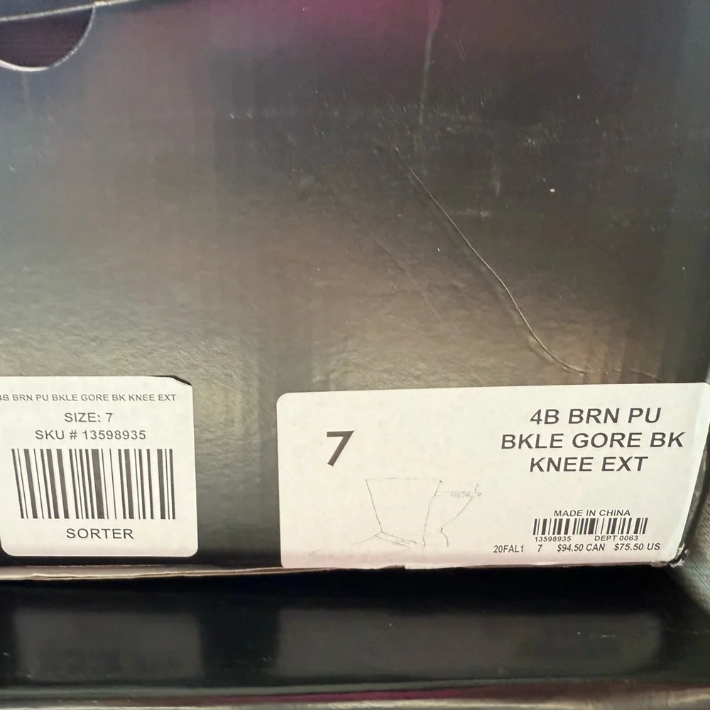 Torrid Extra Wide Calf Brown Knee-High Women's Boots - Picture 6 of 7